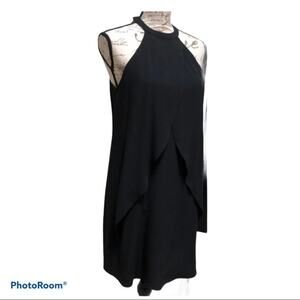 A.L.C. Black Sleeveless Halter Neck Dress - 4